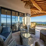 Soleil D'or, Golfe De St Tropez, Vue Panoramique * キャバレール・シュル・メール